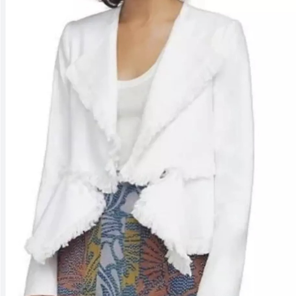 BGBG jacket with fringe. Sz XSmall. Will fit size small.
